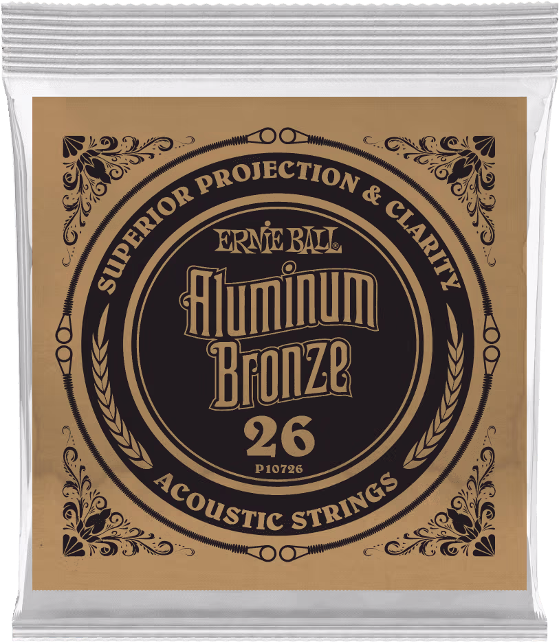 ERNIE BALL Cuerda Acústica Aluminium Bronze .026 CEB10726