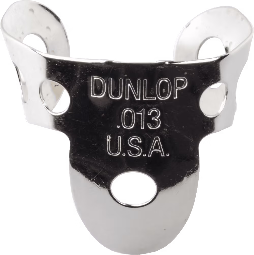 Dunlop Pack 5 Púas Dedo Nickel Silver Mini .013\" (0.33 Mm) ADU33R013