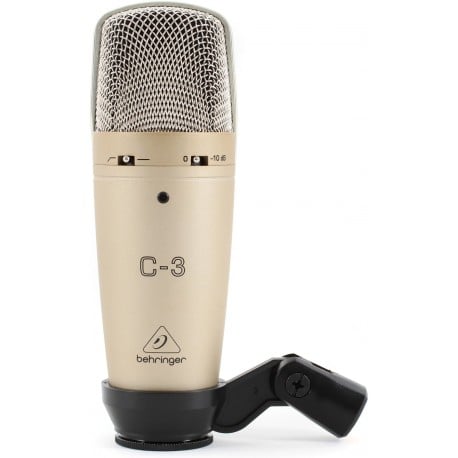BEHRINGER C3 Micrófono de Condensador Studio c-3 Micrófono Studio