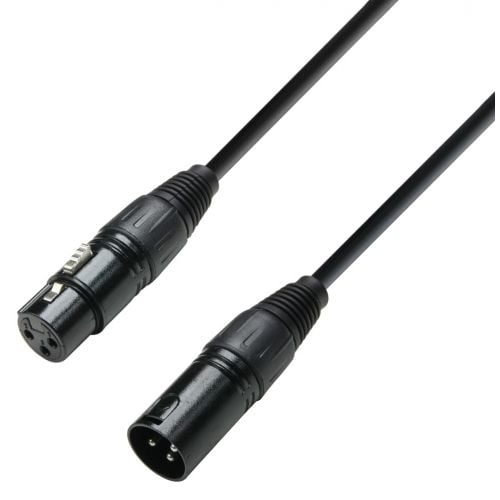 ADAM HALL Cable DMX XLR Macho a XLR Hembra 3 Metros RF:65 K3DMF0300