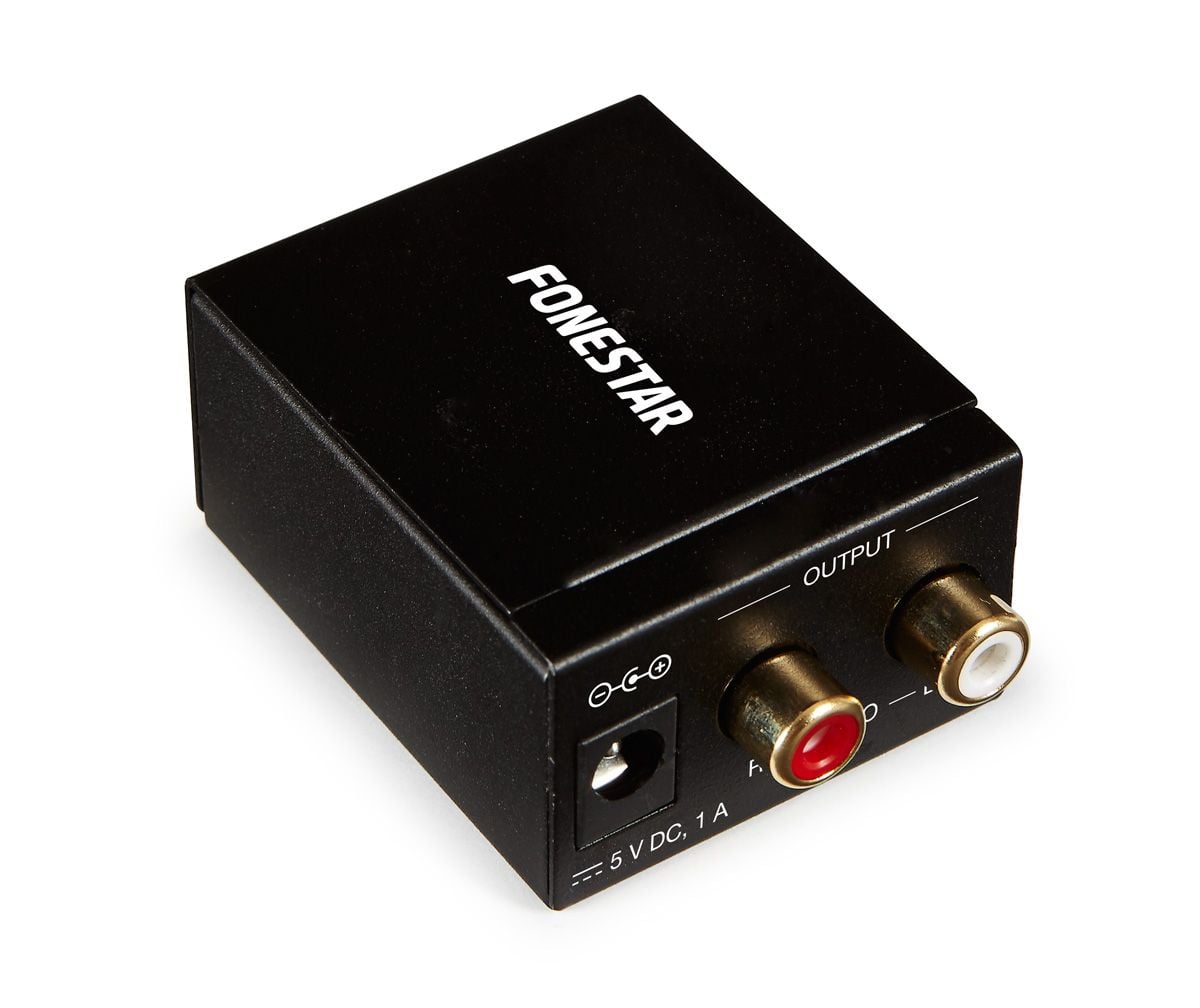Fonestar FO-37DA Convertidor de audio digital a analógico FO37DA FO-3