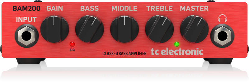 TC Electronic BAM 200 Cabezal de bajo a transistores 200 W BAM200