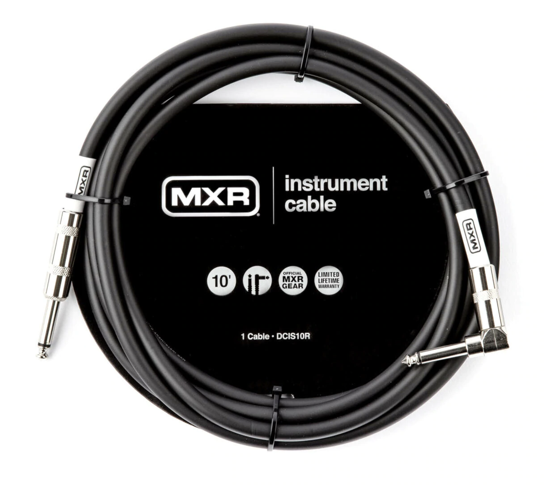 Mxr DCIS10R Jack / Jack Acodado Cable Para Instrumento 3m Dcis10r Cable Instrumento