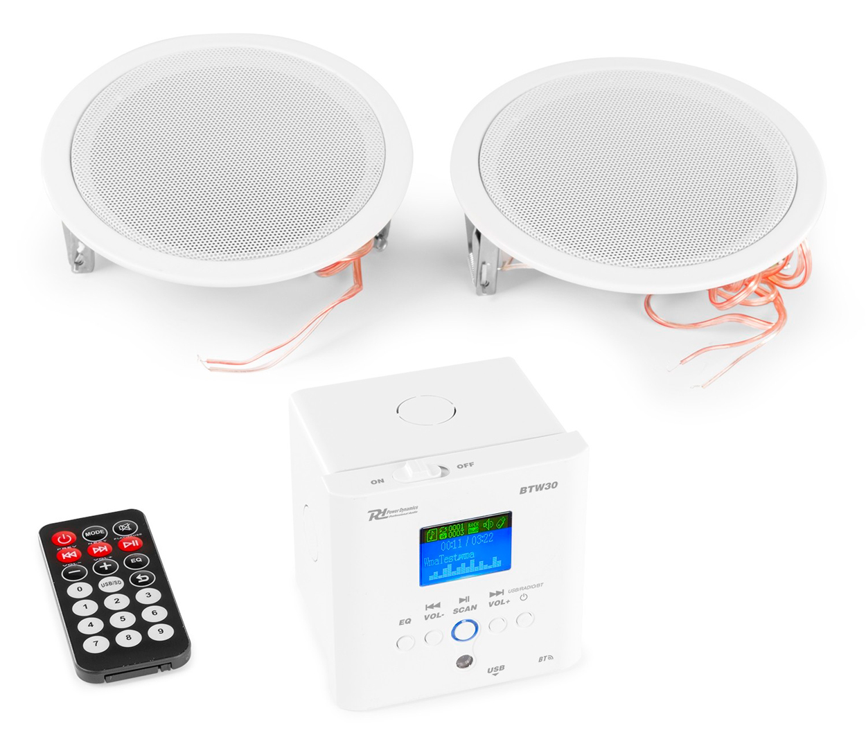 Power Dynamics BTW30SET Sistema de Audio de Techo BTW30SET