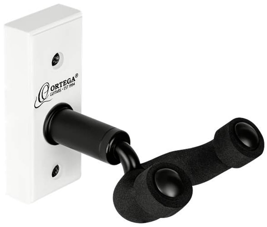 Ortega OUH-1WH. Soporte de Pared para Ukelele y Mandolina White OUH-1WH