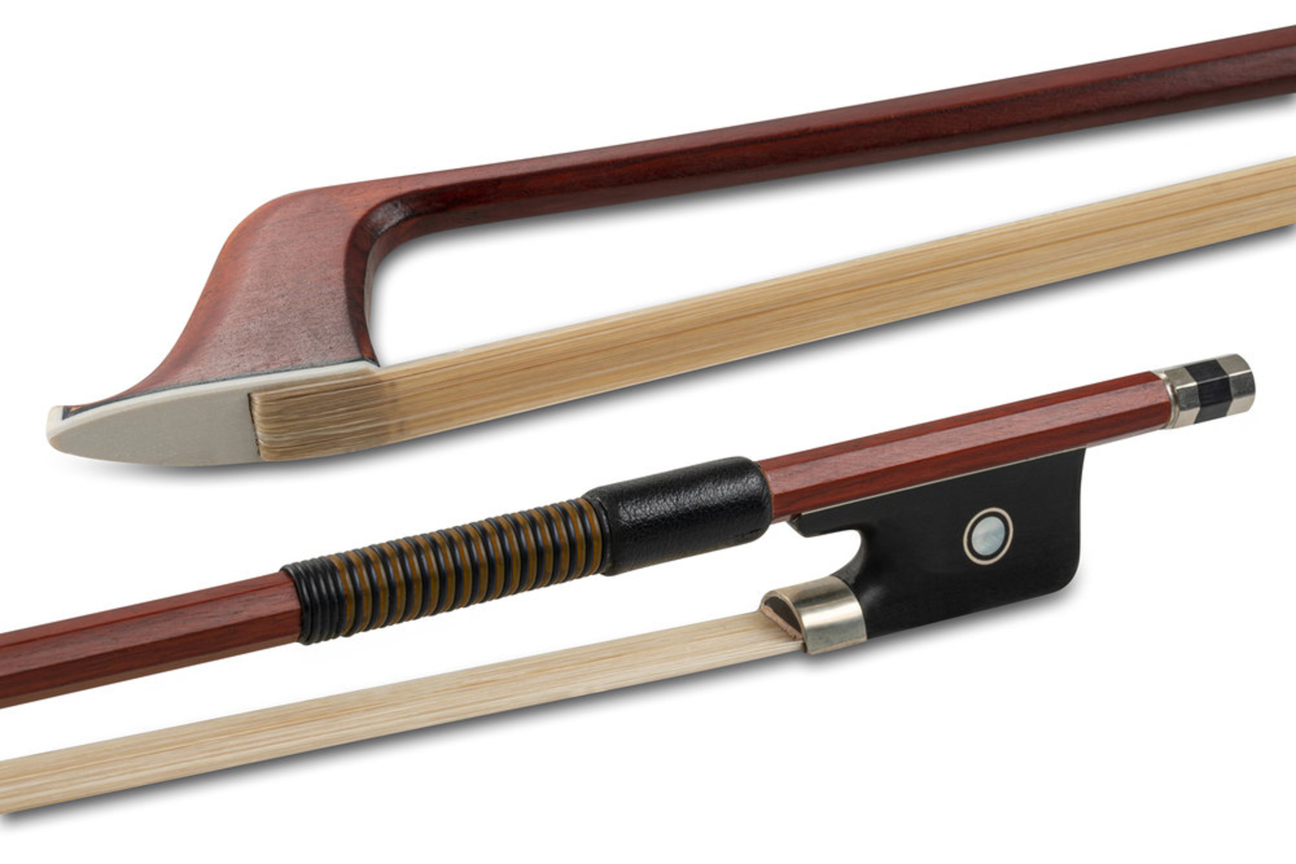 Gewa Arco para Cello Madera Brasil 4/4 con Entorchado de Hueso de Ballena Arco para Cello 4/4 con Entorchado de Hueso de Bal