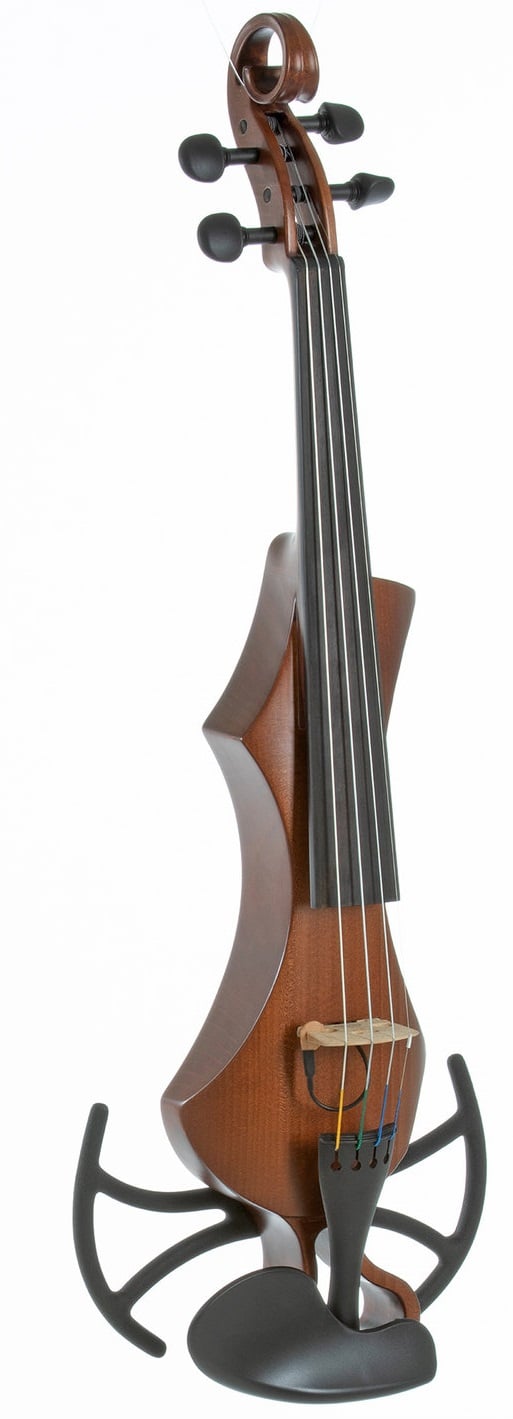 GEWA Novita 3.0 Marrón dorado  Violín Eléctrico 4 Cuerdas con Adaptador Novita 3.0 Marrón dorado 4 Cuerdas con Adaptador