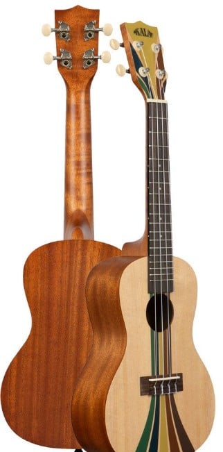 Kala Ukcrip Ukelele Concierto Serie Surf Rip Tide UKCRIP