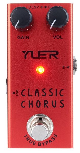YUER CLASSIC CHORUS Pedal de efectos para guitarra eléctrica CLASSIC CHORUS