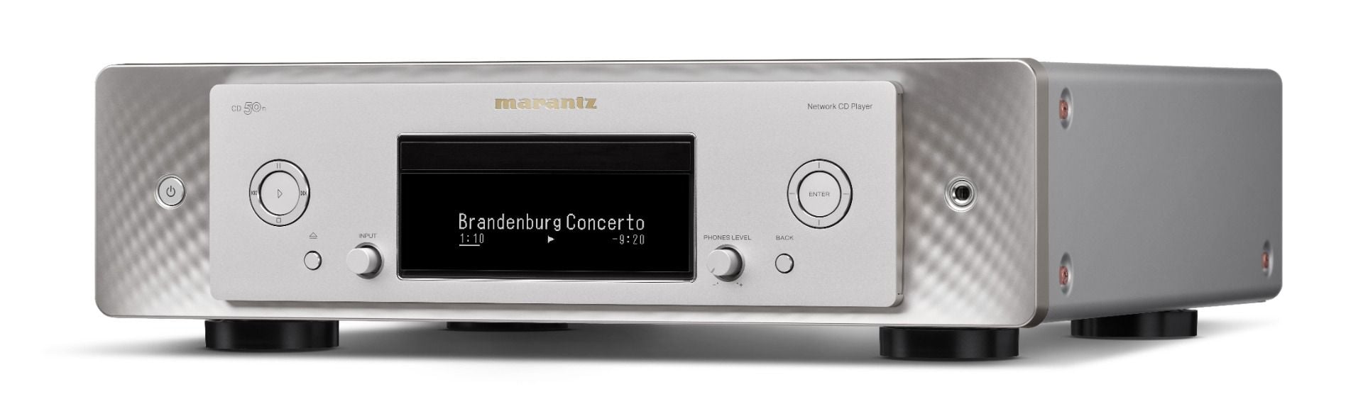 Marantz CD50n Silver Compact Disc Reproductor de CD Premium Marantz CD50n Silver