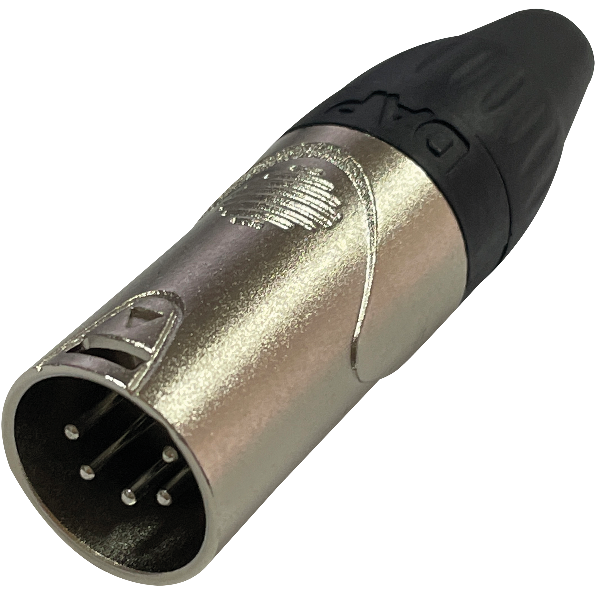 DAP Audio XLR 5P X-type - male Black end cap - nickel housing XMX205NB