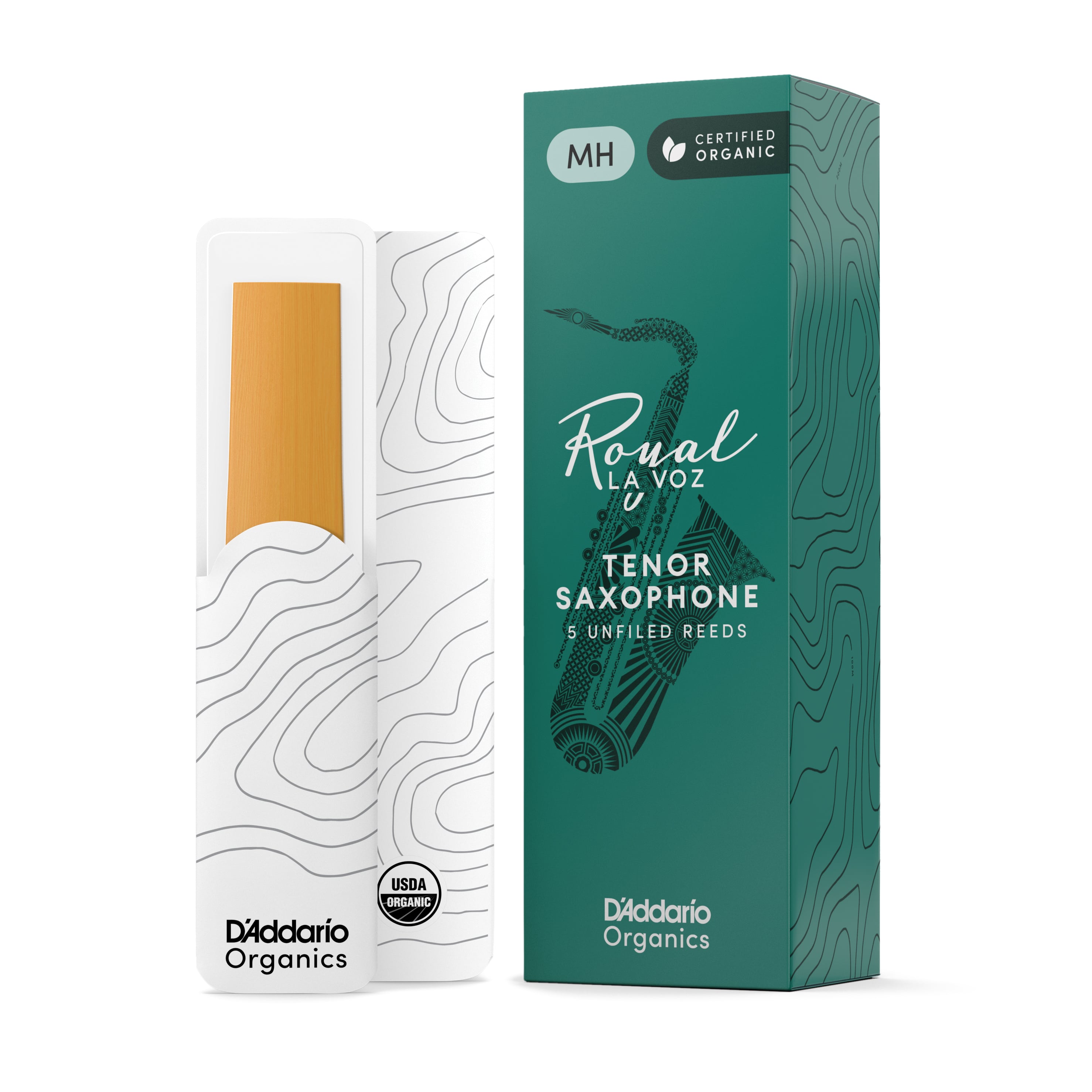 D´addario La Voz Tenor Sax Reeds, Mh RKC05MH