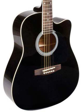 OQAN QGA21C Bk Guitarra acústica QGA21C Bk