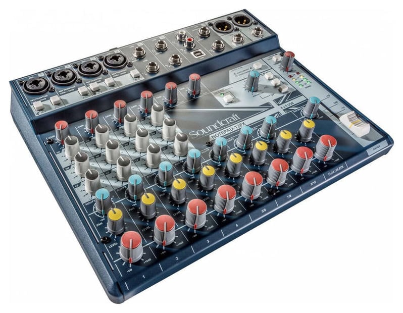 SOUNDCRAFT NOTEPAD-12FX Mezclador ( REACONDICIONADO ) NOTEPAD-12FX
