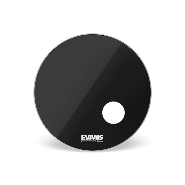 Evans BD22RB Parche Resonante Negro para Bombo de 22" EQ3 BD22RB
