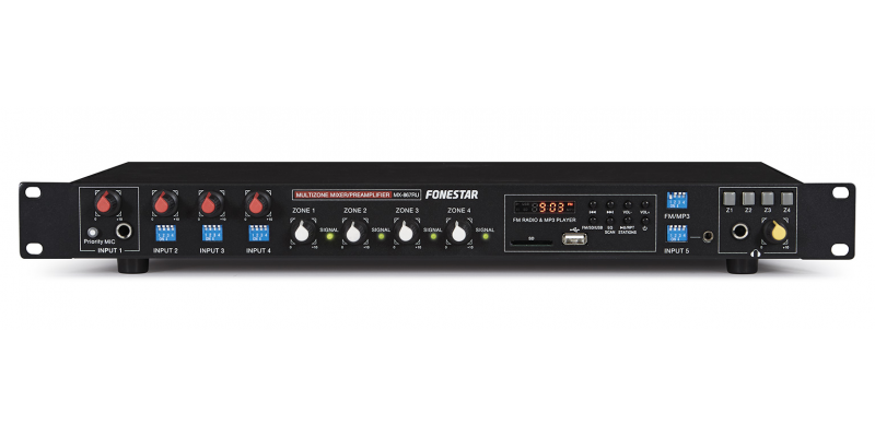 Fonestar MX-867RU Mezclador Matricial MX-867RU