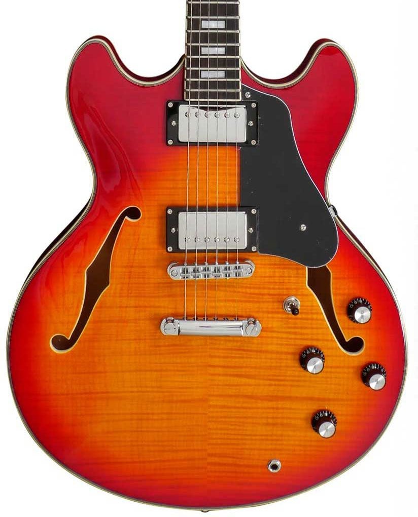 Larry Carlton by Sire H7 Guitarra Eléctrica Semihueca Cherry Sunburst ( REACONDICIONADO ) H7-CS