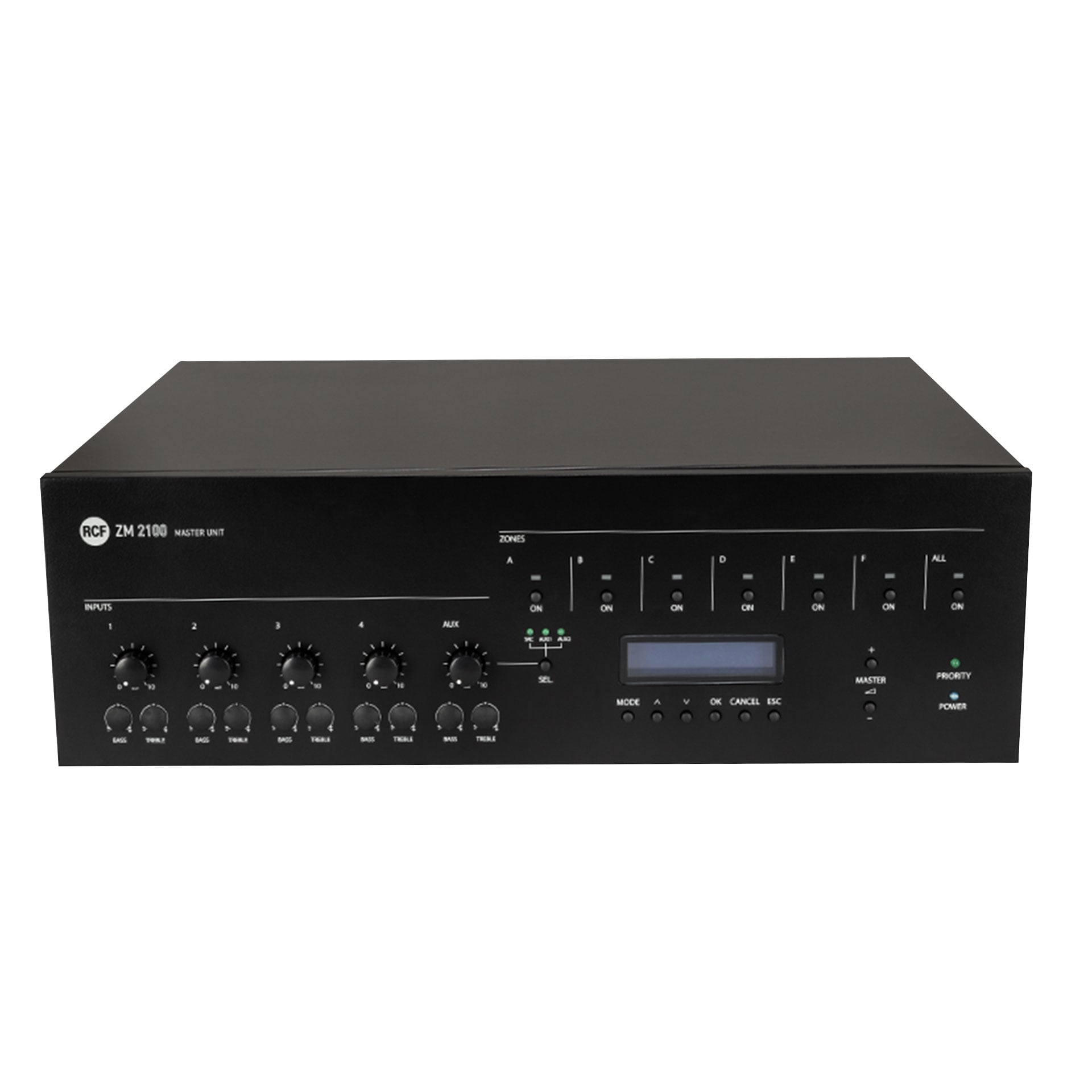 RCF ZM 2100 Amplificador 6 Zonas ZM 2100