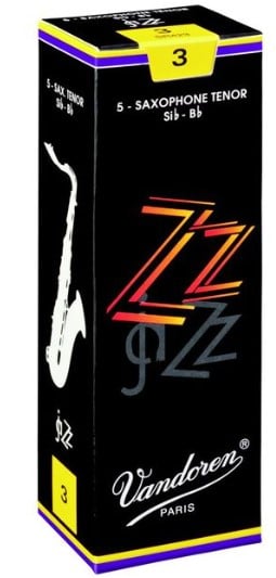 Vandoren Caja 5 Cañas Saxo Tenor Vandoren ZZ 3 caja negra Caja 5 Cañas Saxo Tenor Vandoren ZZ 3 caja negra