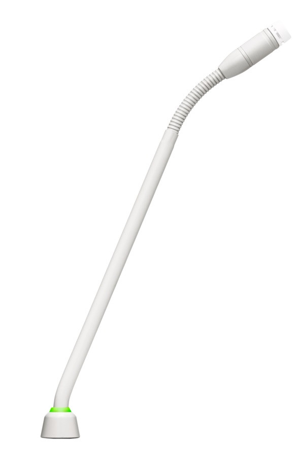 SHURE MX410WLP/N Micrófono Flexo 25cm Led Bicolor Sin Previo Sin Cápsula. Blanco MX410WLP/N