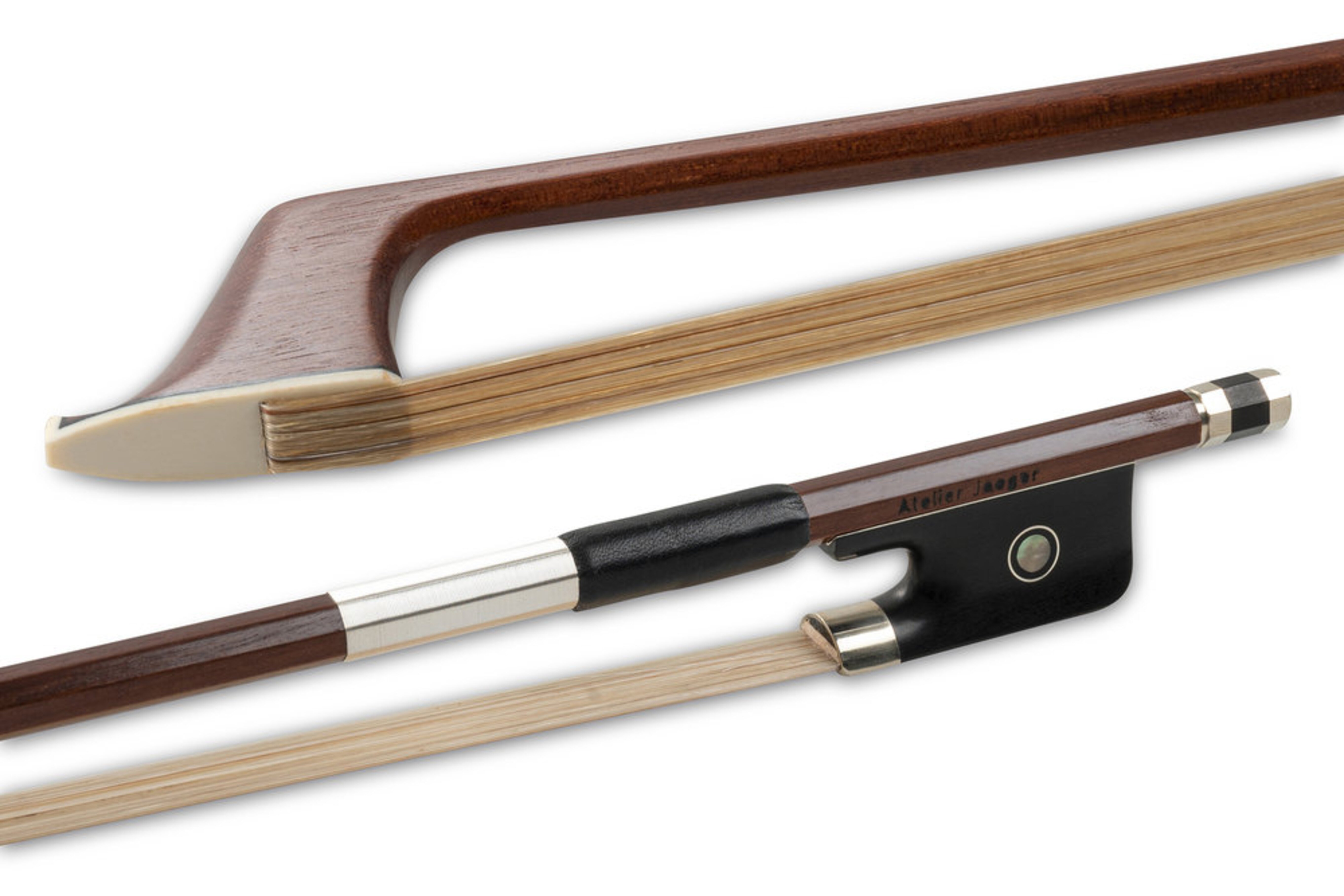 Gewa Arco para Cello Madera Brasil Estudiante 3/4 con Sello " Atelier Jaeger" Arco para Cello 3/4 con Sello " Atelier Jaeger"