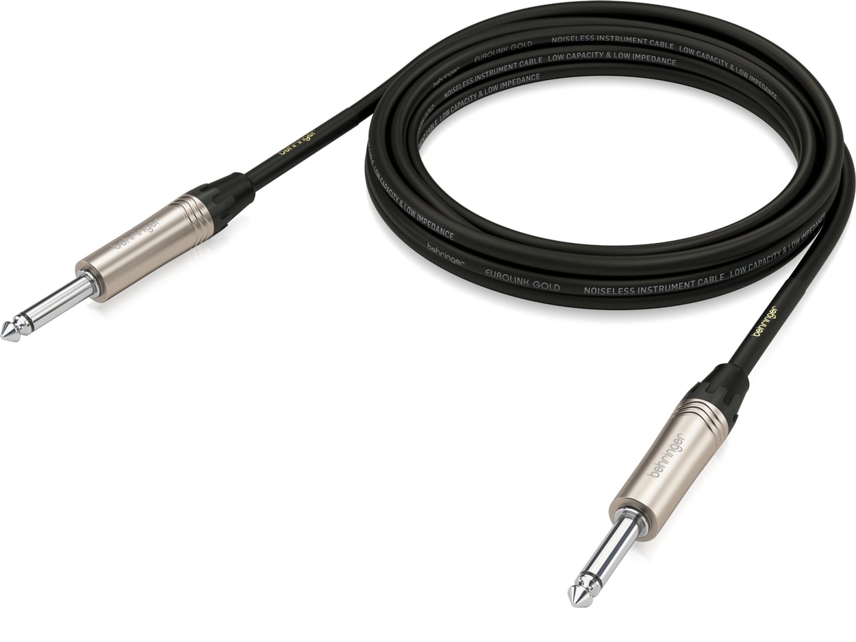 Behringer GIC-300 Cable de Instrumento 3 Metros GIC-300