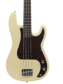 Prodipe Pb80Ravw Bajo Eléctrico Precisión Bass De Serie Pb80 Blanco Vintage PB80RAVW