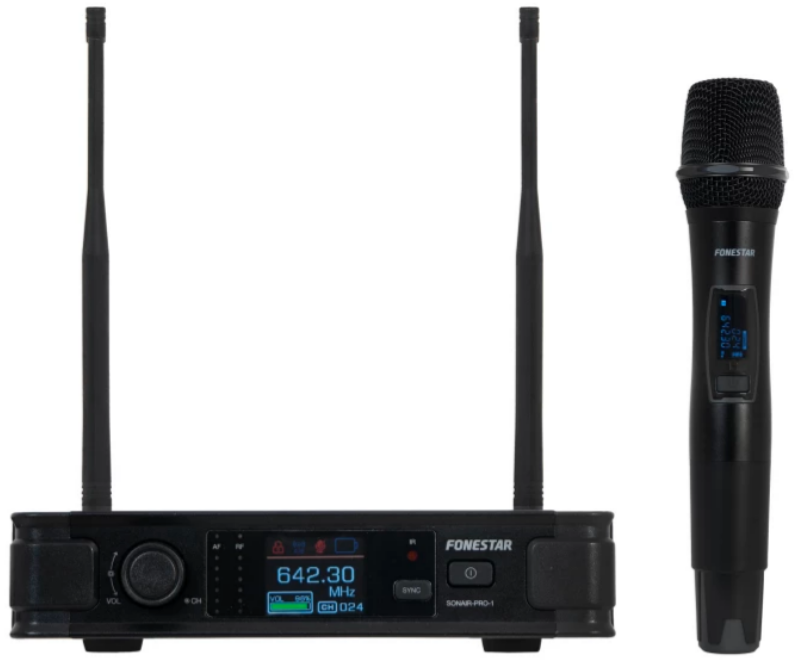 Fonestar SONAIR-PRO-1M Micrófono inalámbrico de mano SONAIR-PRO-1M