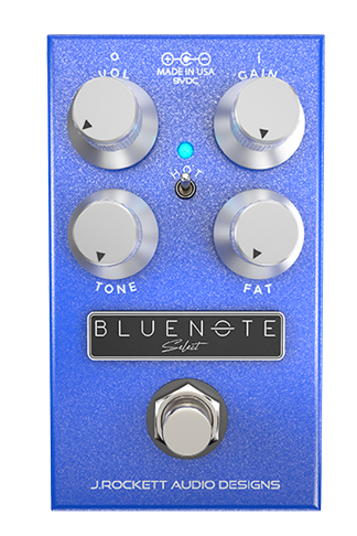 J Rocket Blue Note Select Pedal Overdrive Blue Note Select