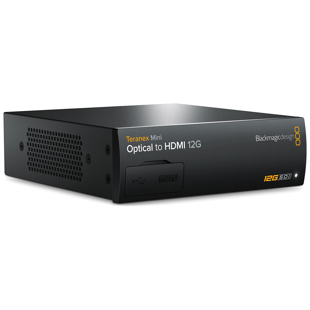 Blackmagic CONVNTRM/MA/OPTH Teranex Mini - Optical to HDMI 12G CONVNTRM/MA/OPTH