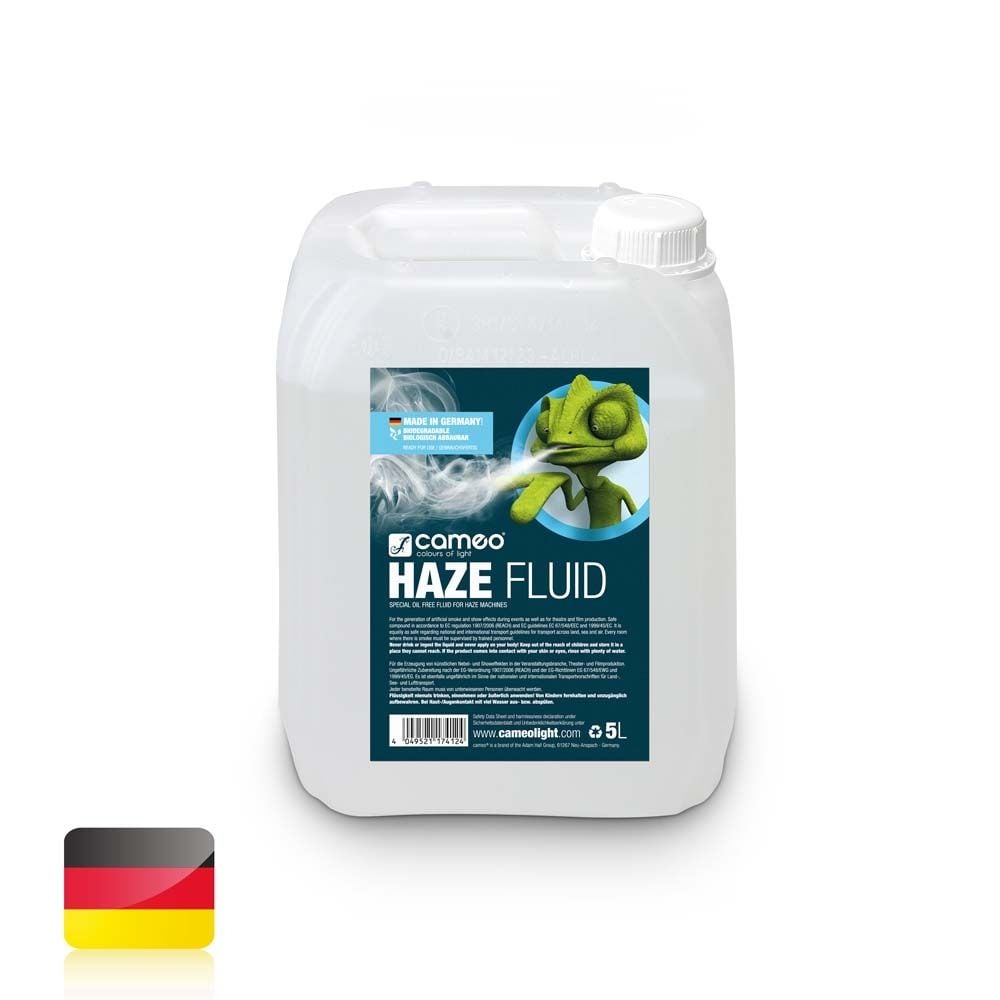 Cameo HAZE FLUID 5 litros para maquinas de Humo HAZE FLUID 5L