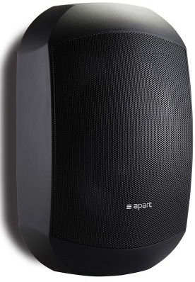 Apart Biamp MASK 6CT Negro Recinto acústico 2 vías con soporte ClickMount Pareja MASK 6CT