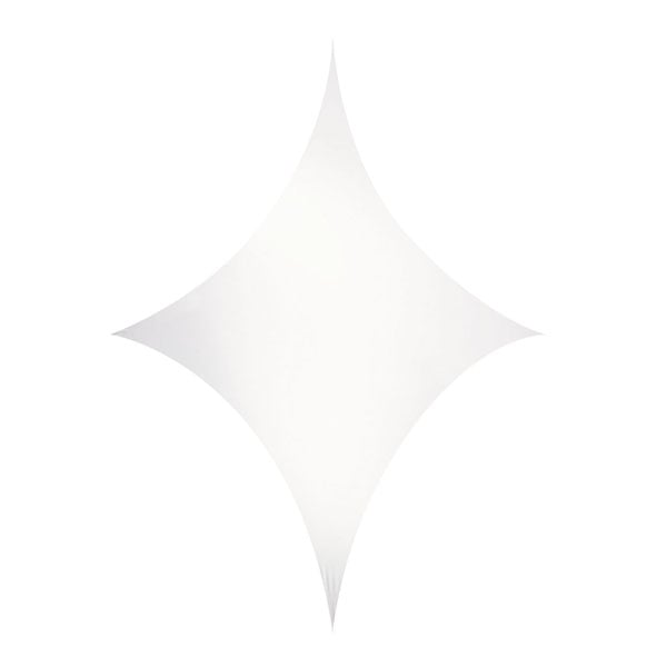 Showtec Stretch Shape Diamond Tela Decorativa Diamante 3.75 x 2.50 m 89174 Stretch Shape Diamond 89174