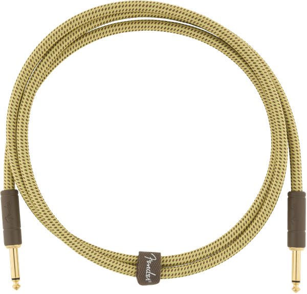 Fender Cable Deluxe Tweed Natural 1,5m Jack Mono a Jack Mono Deluxe 1,5m Tweed Nat.