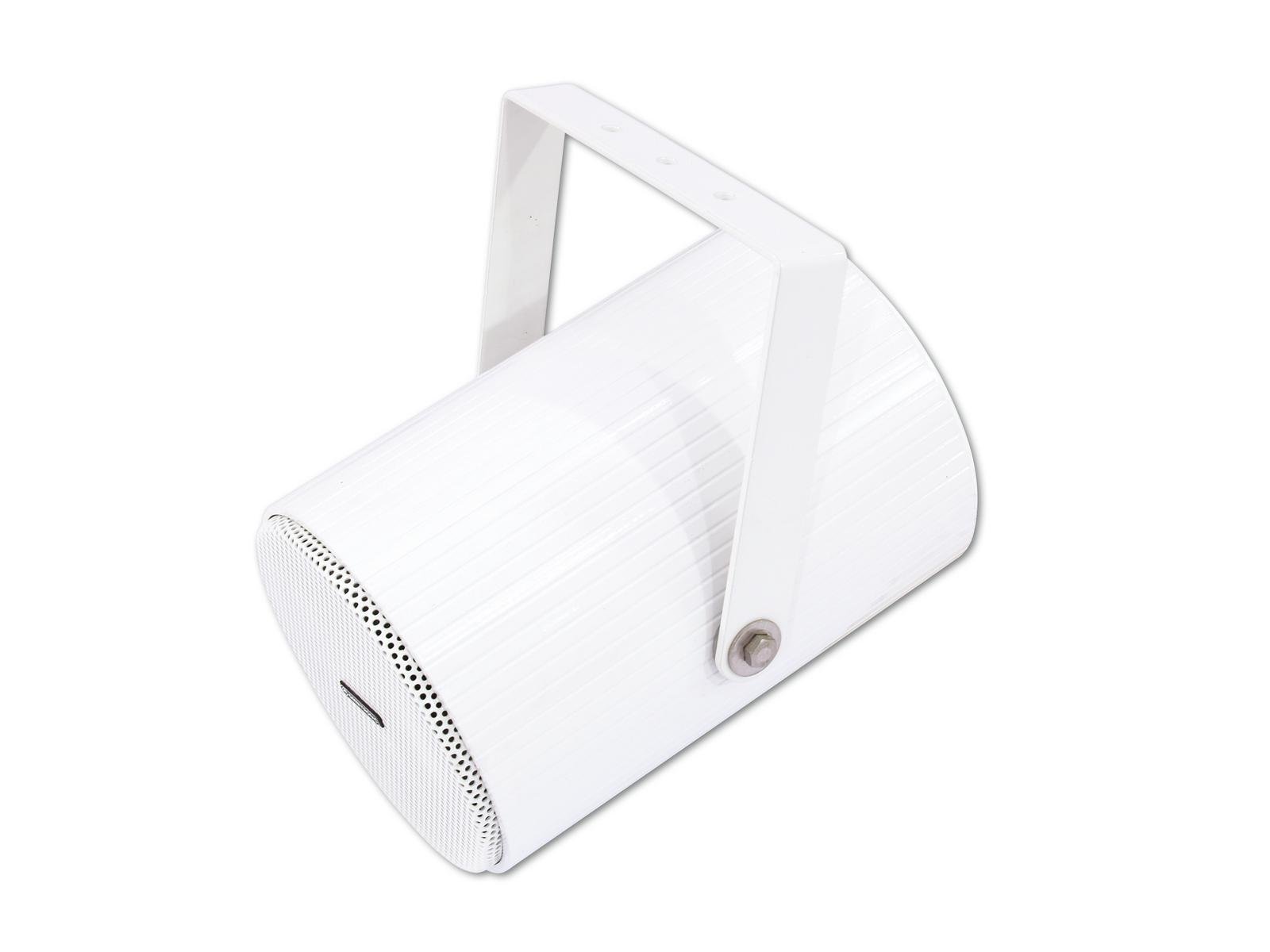 Omnitronic PS-15 Altavoz resistente a la intemperie de 5 pulgadas con soporte PS-15