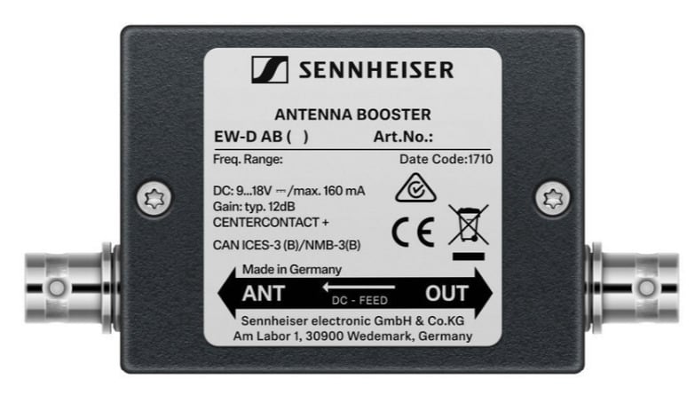 Sennheiser EW-D AB S Amplificador de Antena Frecuencia S EW-D AB S