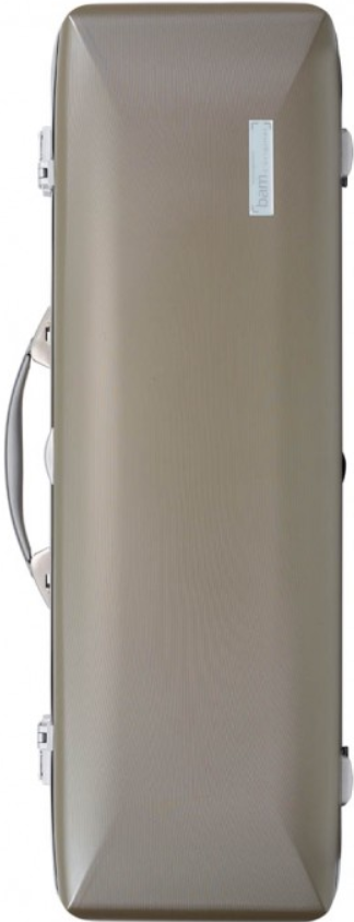 Bam Estuche Violín SUP2018XLCS Supreme Hightech Rectangular Champagne y Plata SUP2018XLCS