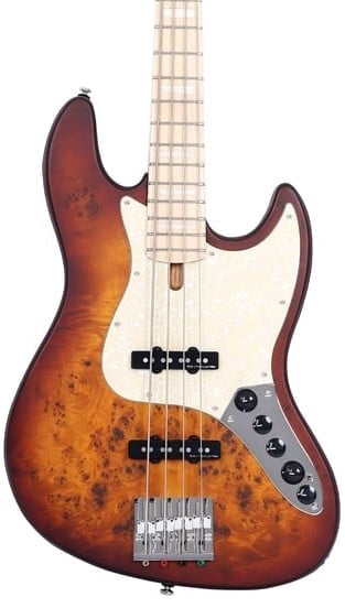 Marcus Miller V7 Swamp Ash-4 Reissue Tobacco Sunburst Satin Bajo Eléctrico V7 SWAMP ASH-4 REISSUE TOBACCO SUNBURST SATIN