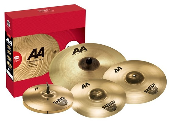 Sabian 2500572 AA Raw Bell Pack. Set Platos 2500572