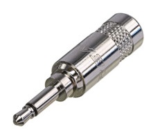 REAN NYS226L MINI JACK MONO SALIDA CABLE GRANDE Color Plata NYS226L