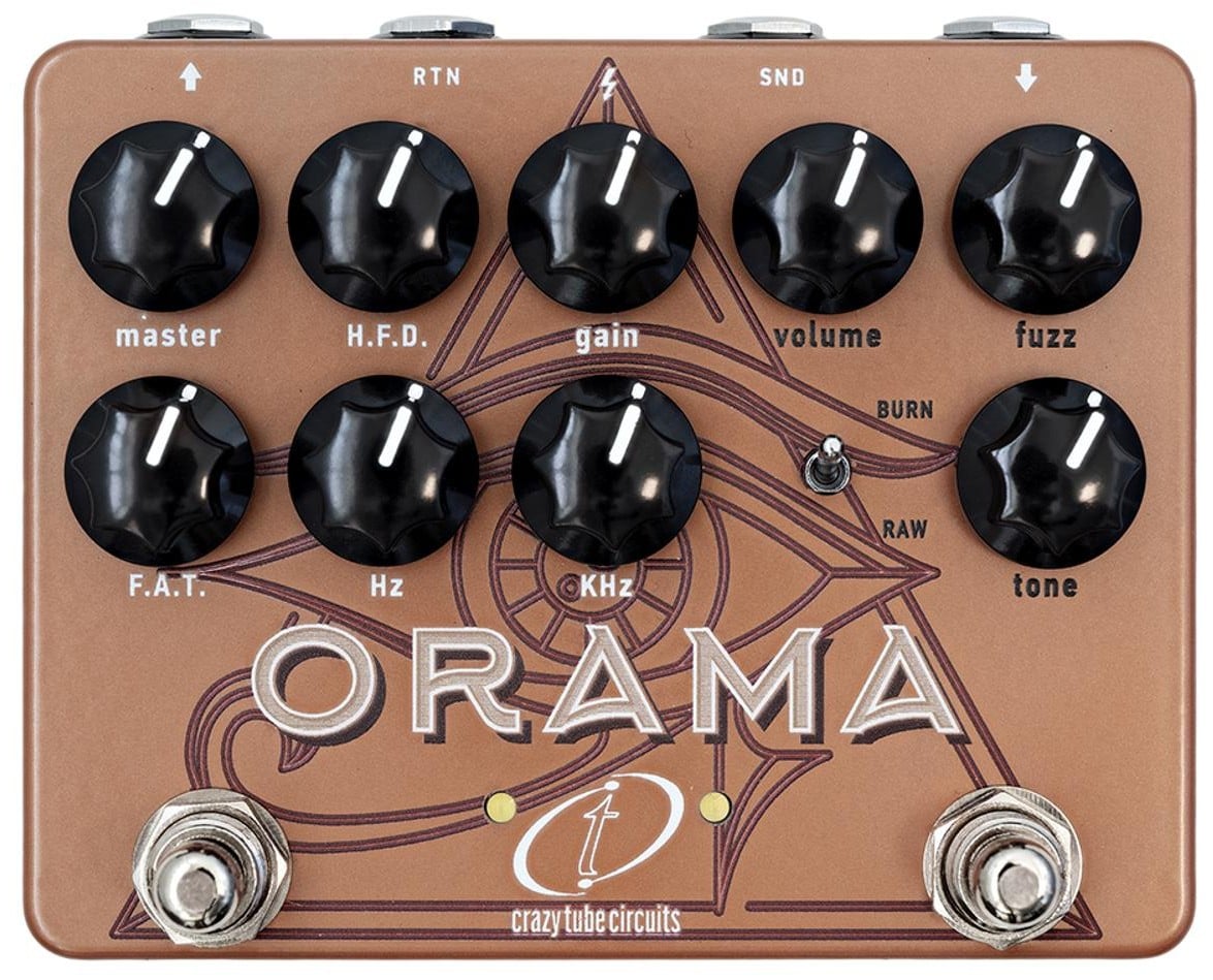 Crazy Tube Orama Pedal Guitarra Crazy Tube Orama