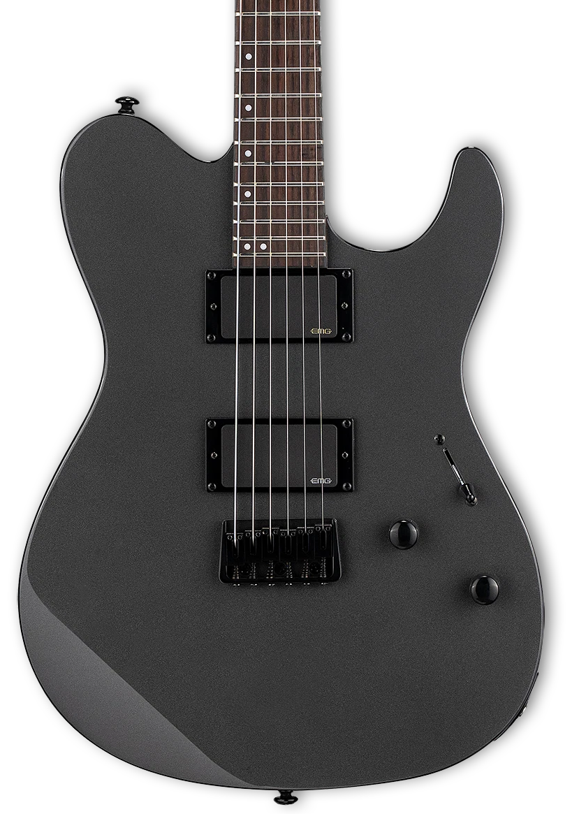 LTD TH-400 Charcoal Metallic Guitarra Eléctrica Th-400 Charcoal Metallic