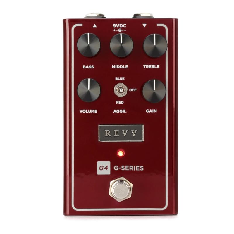 Revv G4 V2 - Preamp/Distortion, Red Channel RV-G4V2
