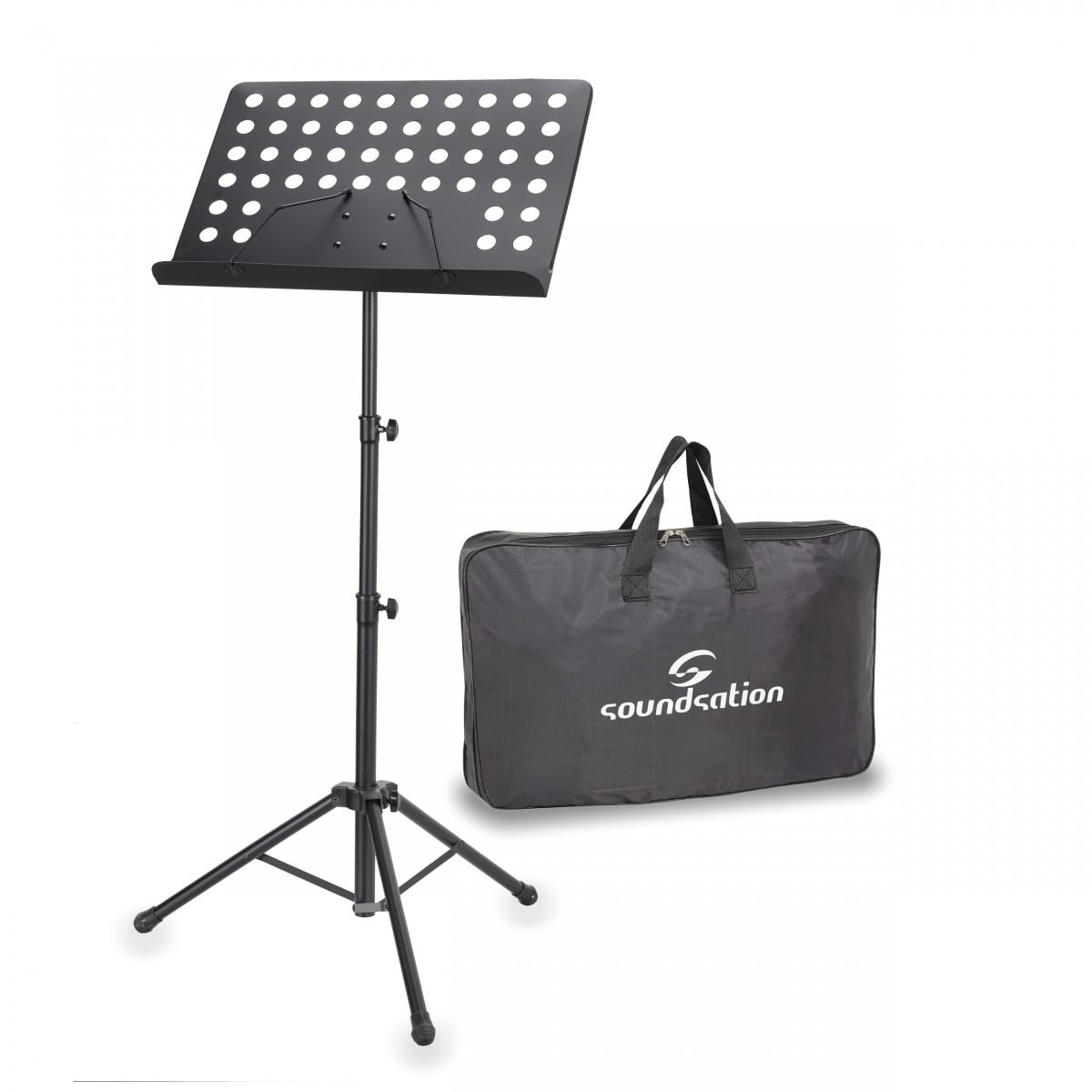 Soundsation Paquete OMS430 Atril plegable para partituras OMS-430NB + bolsa BUNDLE-OMS430