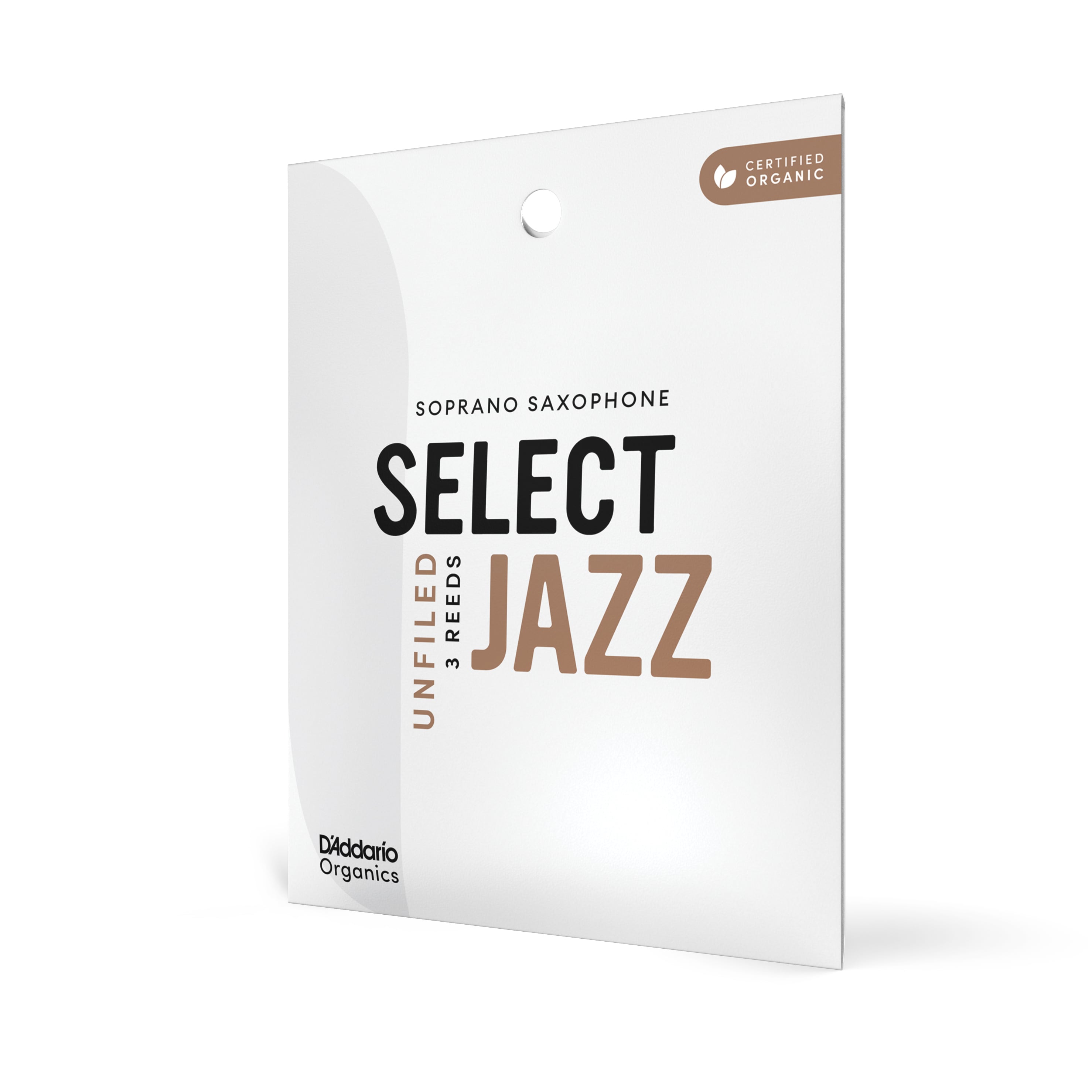 D´addario Sj Unfiled Ssx, 3 Pack, 2M Org ORRS03SSX2M