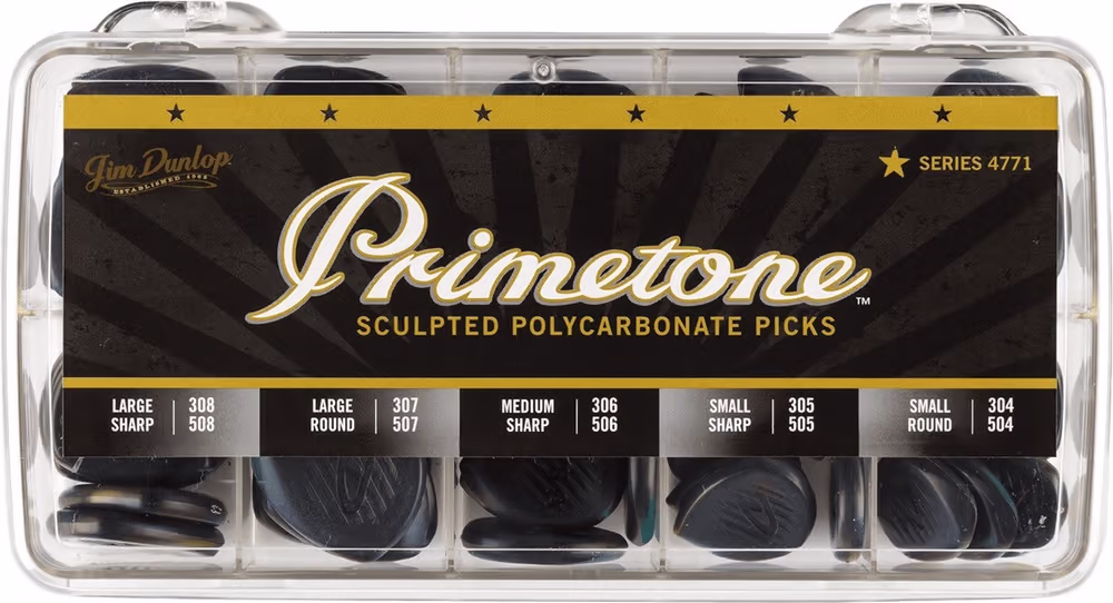 Dunlop Caja 360 Ud. Púas Primetone Classic - 5 Medidas ADU4771