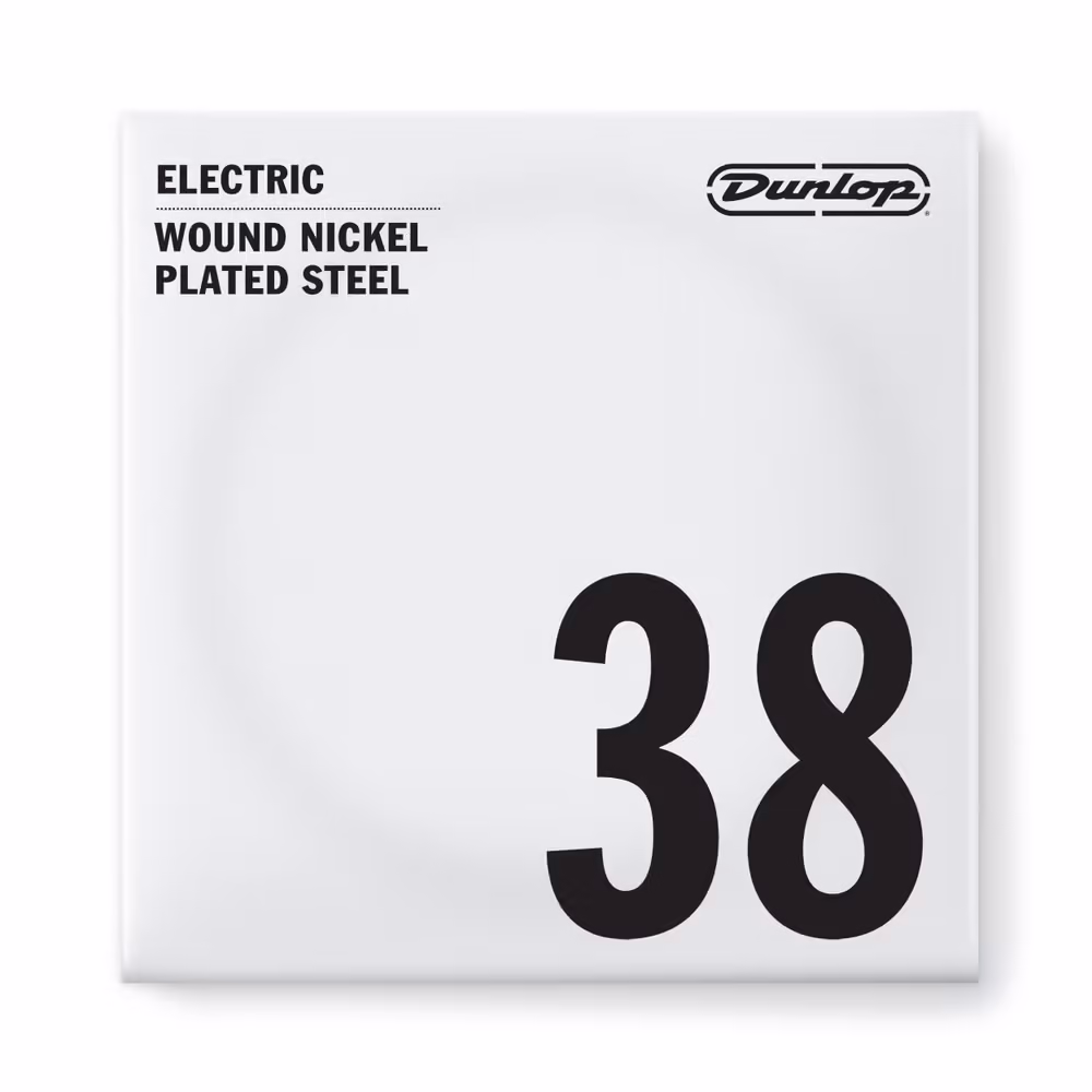 Dunlop Cuerda Eléctrica Nickel Entorchada 038 CDUDEN38