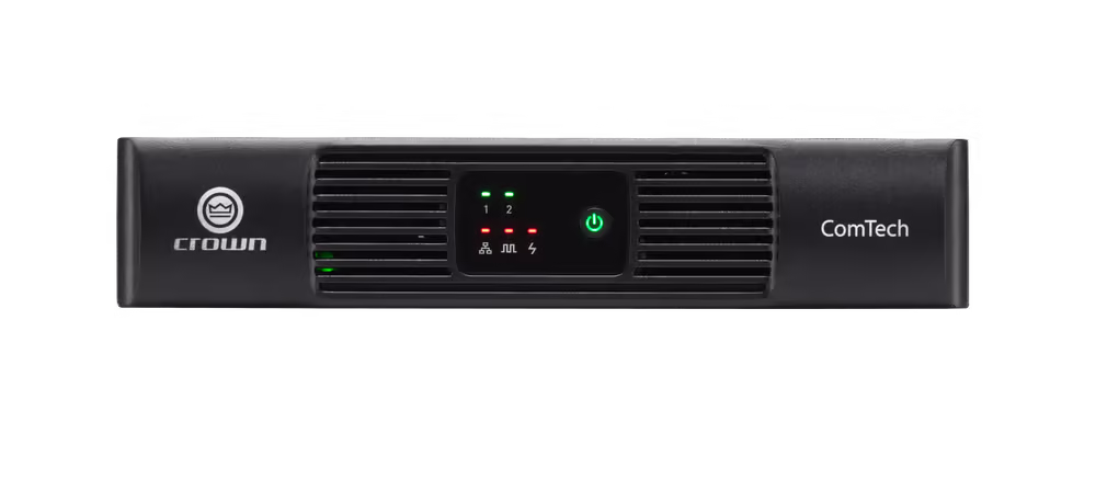 Crown CTD-2125 Amplificador Comtech Dante 2X125W CTD-2125