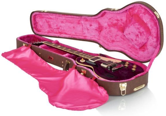 Gator GW-LP-BROWN Estuche para Guitarras Gibso Les Paul / Madera LP . GW-LP-BROWN