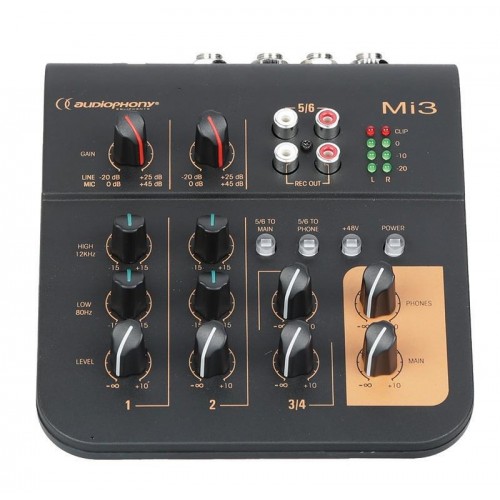 Audiophony Mi3 MEZCLADOR 3 CANALES Mi3